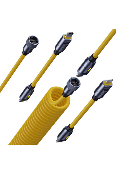 Aohi The Future Silky 2,6m 480Mbps 240W PD 3.1 MFI Lisanslı Süper Hızlı Şarj/Data Kablo, Youth 140W