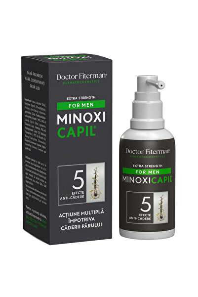 Fiterman Pharma Spray impotriva Caderii Parului Minoxicapil Men, 60ml,