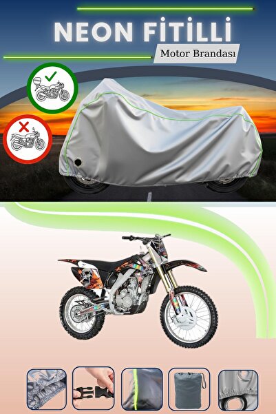 Cemku Shine حقيبة خلفية رمادية اللون ومتوافقة مع قماش نيون فايتل أباتشي XZ 25...