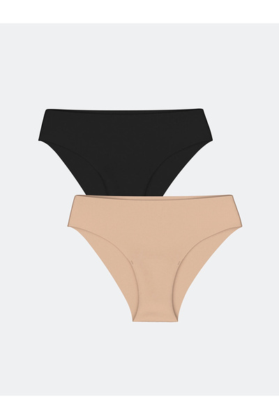 LC Waikiki LCW DREAM Chiloți brazilian uni roz, pachet de 2