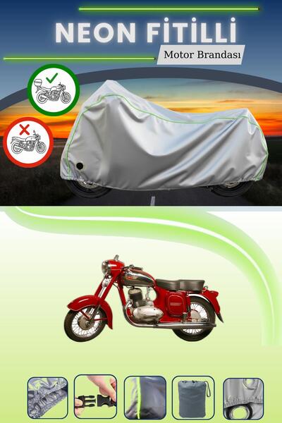 Cemku Shine حقيبة خلفية رمادية اللون ومتوافقة مع قماش نيون فايتل جاوا سي زد 2...