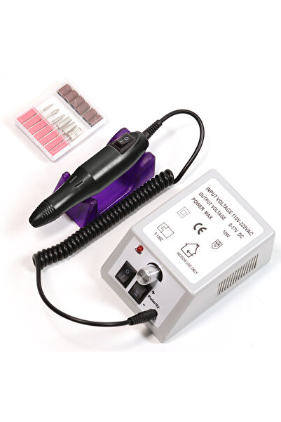 Choice16 EU Gray LINMANDA 20000 RPM Manicure Drill Machine Set Electric Nail Drill Machine Gel Polish Remover
