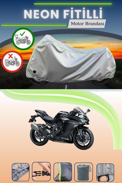 Cemku Shine حقيبة خلفية رمادية اللون ومتوافقة مع قماش نيون متوافق مع دراجة نا...