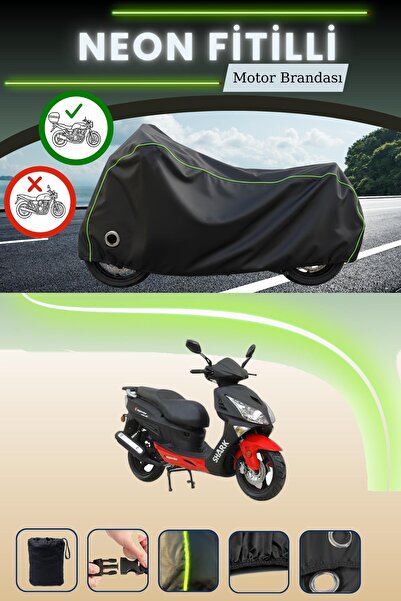 Cemku Shine حقيبة خلفية سوداء وقماش متوافق مع قفل نيون فيتيلي آسيا شارك 150 م...