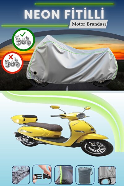 Cemku Shine حقيبة خلفية رمادية نيون قماش مجدّل ومتوافقة مع قفل كوبا بريليانت ...