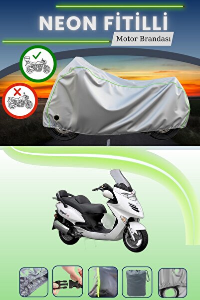 Cemku Shine حقيبة خلفية رمادية اللون ومتوافقة مع قفل نيون فليت كيمكو جراند دي...