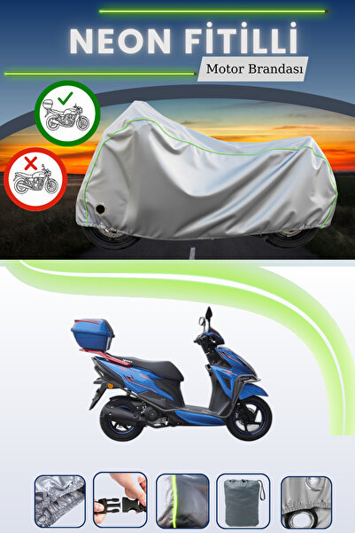 Cemku Shine حقيبة خلفية رمادية اللون ومتوافقة مع قماش نيون فايتي يوكي كريبتو ...