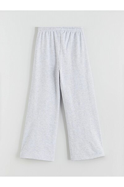 LC Waikiki LCW Kids Gri Beli Lastikli Kız Çocuk Eşofman Altı