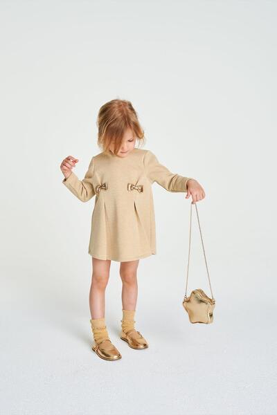 Lia Lea Bg Store Baby Girl Cream Dress