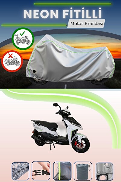 Cemku Shine حقيبة خلفية رمادية نيون قماش مجدّل ومتوافقة مع قفل موتولوكس روسى ...