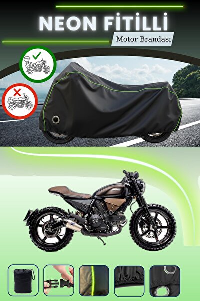 Cemku Shine حقيبة خلفية سوداء وقفل متوافقان مع قماش نيون فيتيلي دوكاتي سكرامب...