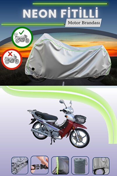 Cemku Shine حقيبة خلفية رمادية اللون ومتوافقة مع قماش نيون فيتيل آسيا AS 110-...