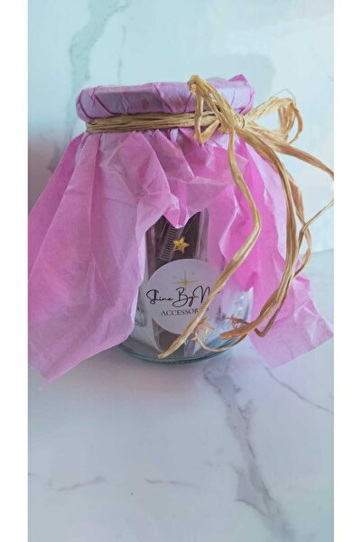 ShineByMe Sürpriz Takı Kavanozu 7 Parça ÇELİK Gold&Silver