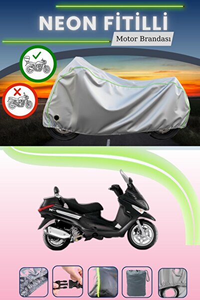 Cemku Shine حقيبة خلفية رمادية اللون ومتوافقة مع قماش نيون فيتيل ريفولت Rsx3 ...