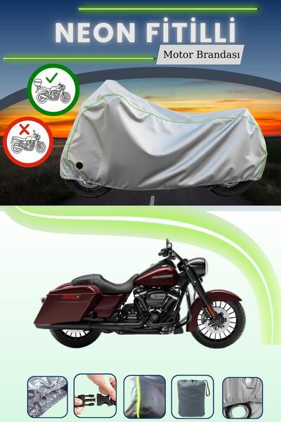 Cemku Shine حقيبة خلفية رمادية اللون ومتوافقة مع قماش نيون متوافق مع دراجة نا...