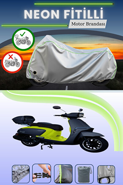 Cemku Shine حقيبة خلفية رمادية اللون ومتوافقة مع قماش نيون فيتيل موتولوكس ماك...