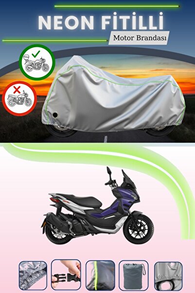 Cemku Shine حقيبة خلفية رمادية اللون ومتوافقة مع قماش نيون متوافق مع دراجة نا...