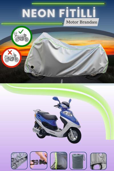 Cemku Shine حقيبة خلفية رمادية اللون ومتوافقة مع قماش نيون فيتيل كانوني تريكس...