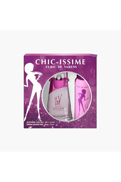 ULRICH DE VARENS مجموعة عطور شيك إيسيم من أولريك دي فارينز مكونة من قطعتين