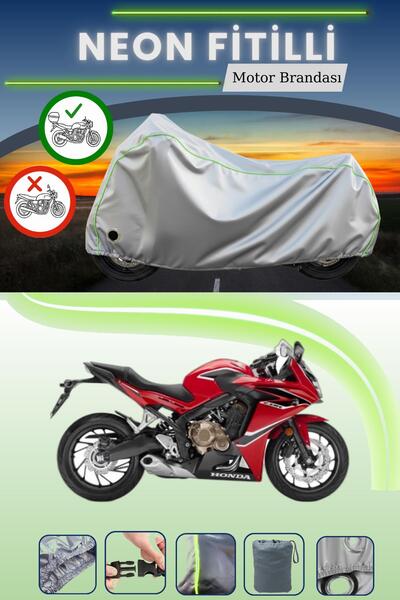 Cemku Shine حقيبة خلفية رمادية نيون قماش مجدّل ومتوافقة مع قماش المحرك المتوا...