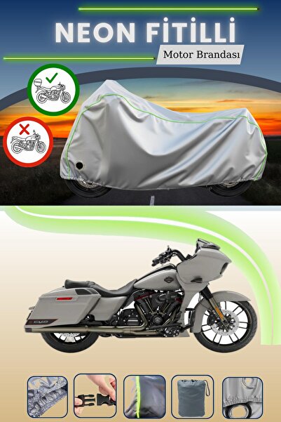 Cemku Shine حقيبة خلفية رمادية اللون ومتوافقة مع قماش المحرك المتوافق مع نيون...