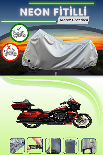 Cemku Shine حقيبة خلفية رمادية اللون ومتوافقة مع قماش نيون متوافق مع دراجة ها...