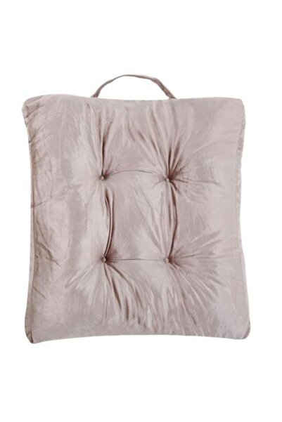 DavidaHome Perna decorativa de podea, groasa, gri, 60 x 60 x 10 cm
