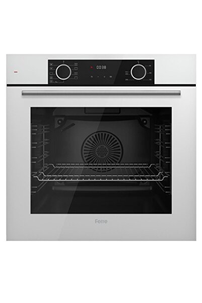 Ferre FryArt Volino Vitroseramik Elektrikli Sessiz Beyaz Ankastre Set (D081 -SA + Ms261 + XE63CB )