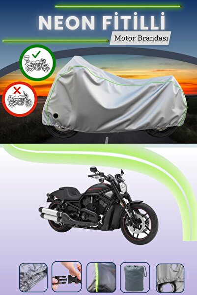 Cemku Shine حقيبة خلفية رمادية اللون ومتوافقة مع قماش نيون متوافق مع دراجة ها...