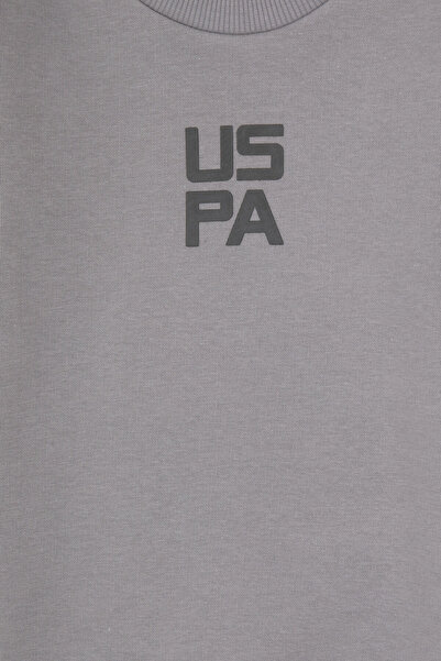 U.S. Polo Assn. Erkek Çocuk Gri Pijama Takımı 50318692-VR024