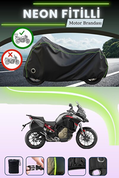 Cemku Shine حقيبة خلفية وقفل باللون الأسود النيون قماش مجدّل متوافقة مع دراجة...