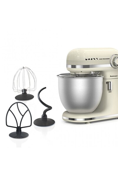 ROHNSON Planetary mixer R5880, 1500W, 7L stainless steel bowl, 12 speeds, pulse