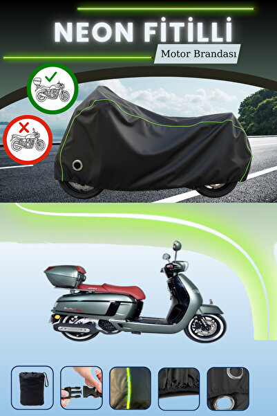 Cemku Shine حقيبة خلفية سوداء وقفل متوافقان مع قماش نيون فايتل أورا موجيتو 50...