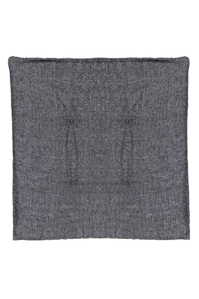 DavidaHome Perna patrata, gri, pentru scaun, cu doua fete, 40x40x5 cm