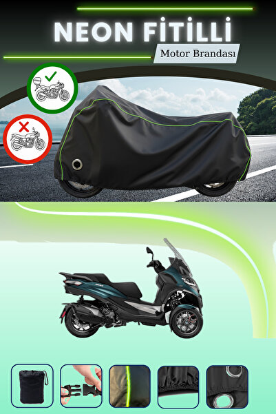 Cemku Shine حقيبة خلفية سوداء وقماش متوافق مع قفل نيون متوافق مع بياجيو سفيرا 80