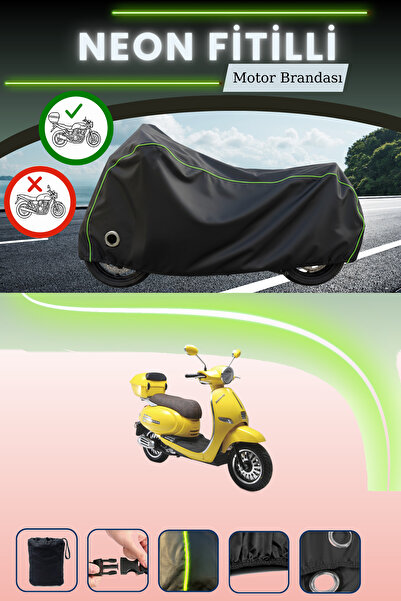 Cemku Shine حقيبة خلفية سوداء وقماش محرك متوافق مع قفل نيون فيتيل كوبا بلو بيرد