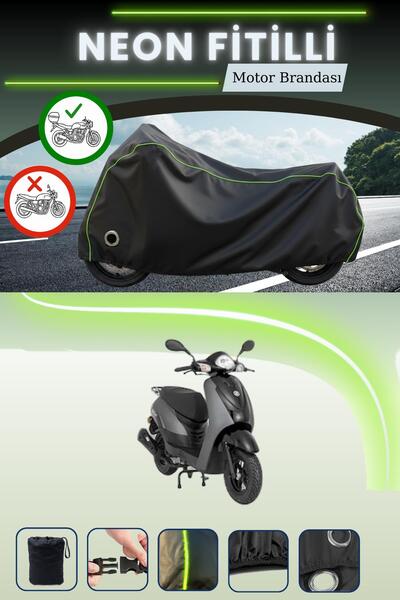 Cemku Shine حقيبة خلفية سوداء وقماش متوافق مع قفل نيون فيتيل مونديال 50 بي ست...