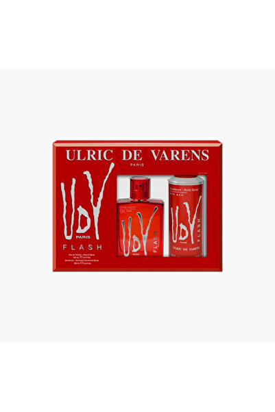 ULRICH DE VARENS مجموعة عطر باريس فلاش من أولريك دي فارنس، قطعتين