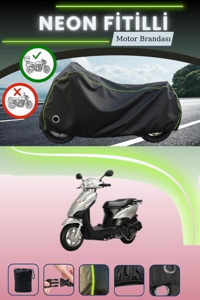 Cemku Shine حقيبة خلفية سوداء وقماش نيون متوافق مع قفل كوبيا هاسيرت 100 متواف...