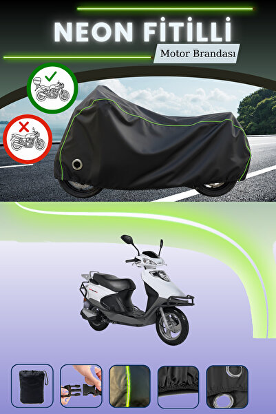 Cemku Shine حقيبة خلفية وقفل باللون الأسود النيون قماش مجدّل متوافقة مع قماش ...