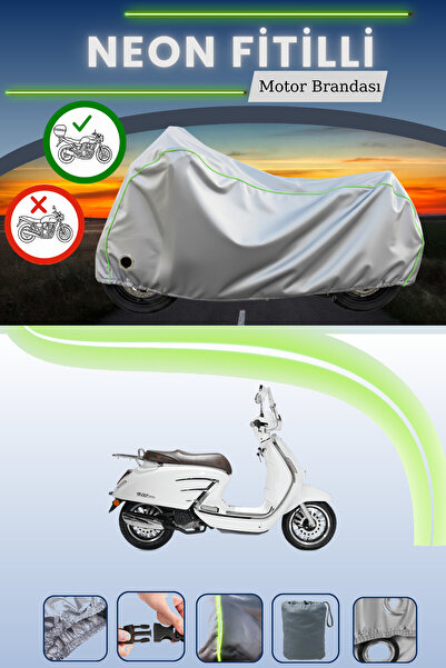 Cemku Shine حقيبة خلفية رمادية اللون ومتوافقة مع قماش نيون فليت RKS Bitter 50...