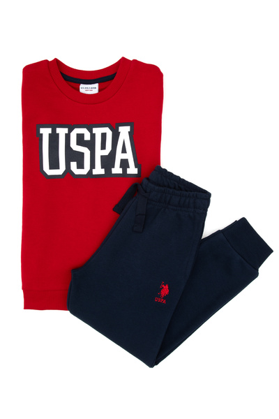U.S. Polo Assn. Boy's Red Pajama Set 50318697-Vr030