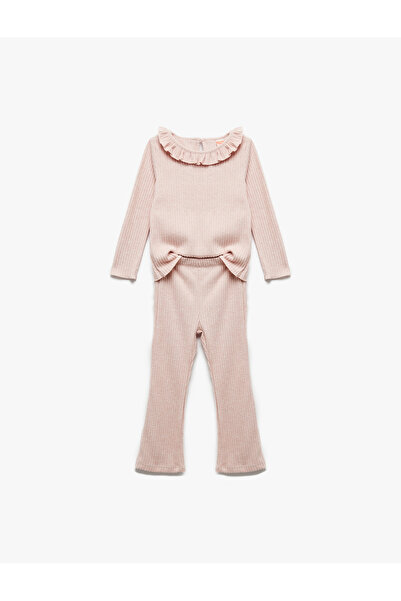 Koton Baby Girl Sweat Set 6Wmg10043Ak
