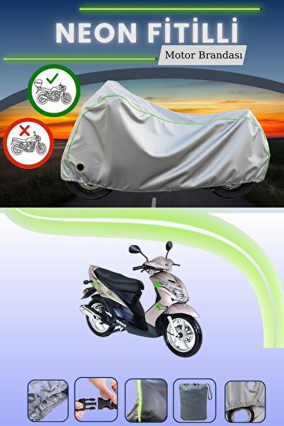 Cemku Shine حقيبة خلفية رمادية اللون ومتوافقة مع قماش نيون فايت بيسان تيوس 12...