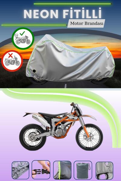 Cemku Shine حقيبة خلفية رمادية اللون ومتوافقة مع قماش نيون متوافق مع دراجة نا...