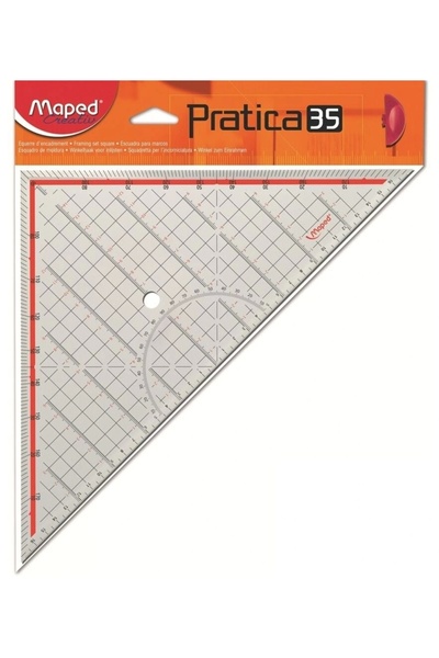 supertrend Geometrik Açılı Gönye Geoder 35 cm.