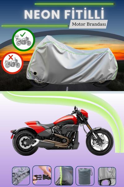 Cemku Shine حقيبة خلفية رمادية اللون ومتوافقة مع قماش نيون متوافق مع دراجة نا...