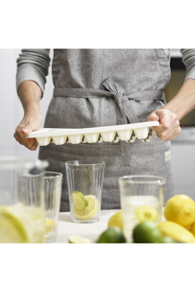 Joseph Joseph 20177 Ice Tray, Easy Release, Odor-Proof Lid, 14 Cubes, Gray