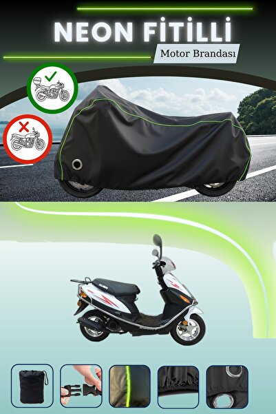 Cemku Shine حقيبة خلفية وقفل باللون الأسود النيون قماش مجدّل متوافقة مع قماش ...