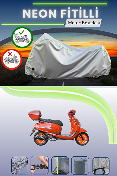 Cemku Shine حقيبة خلفية رمادية اللون ومتوافقة مع قماش نيون فايتي يوكي بيليني ...